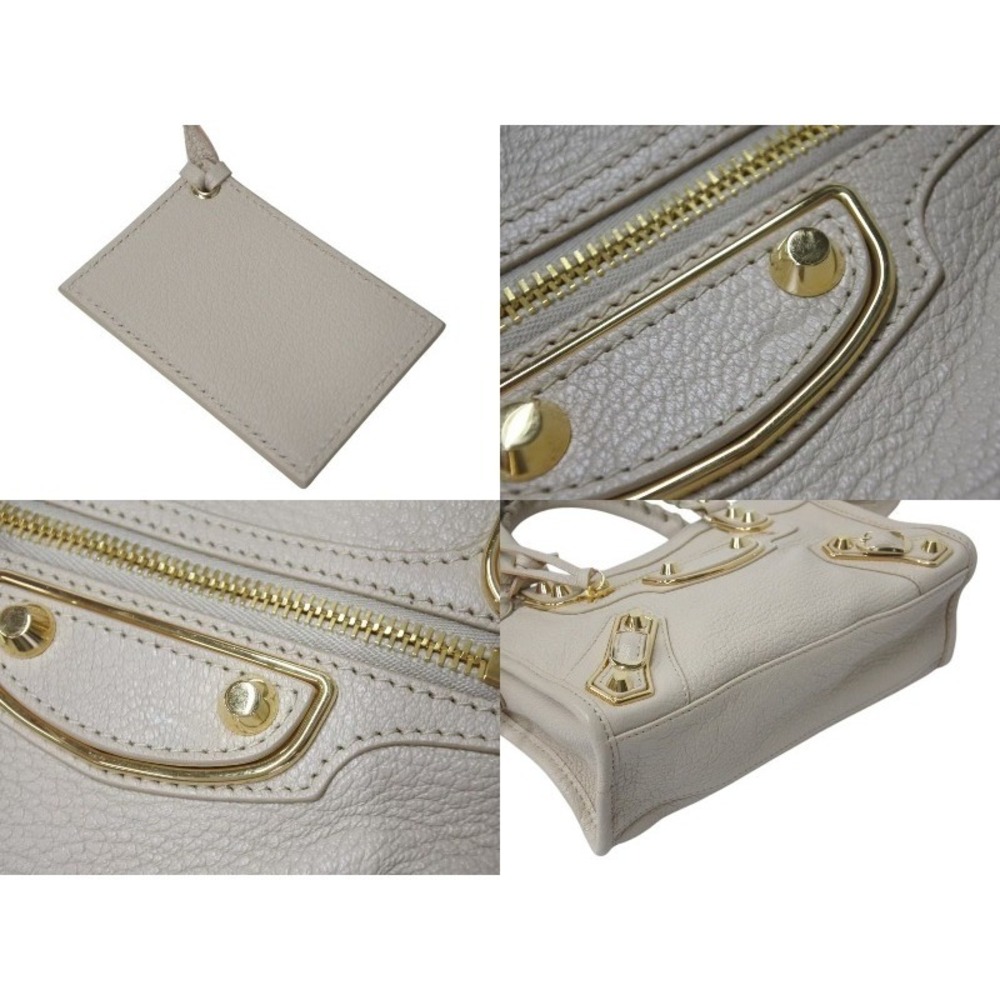 Balenciaga Tan Classic Beige leather City handbag - Picture 7 of 10
